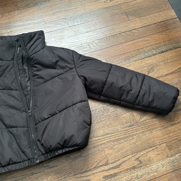 Black Puffer Jacket - Picture 3 of 5
